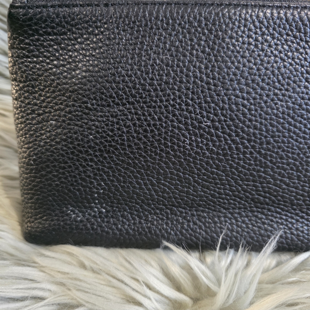 Michael Kors Black Pebbled Leather Clutch - Picture 7 of 13